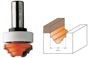 Profilfräs m kull.d19 r4 s6