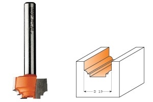 Profilfräs d12,7 r1,2 s6