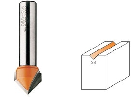 V-notfräs d9,5 g90 i12,7 s8