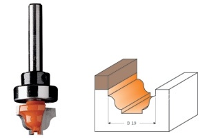 Profilfr m kull d28,6 r4 s8