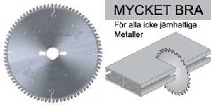 Klinga för alu,plast, d280 z64 i gruppen Maskiner / Snickerimaskiner / Övriga maskiner / Sågklingor hos Kristers Möbler Maskin AB (14596)