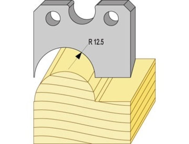 Profil rundstav soloh. d=25mm i gruppen Maskiner / Metallmaskiner / Slipmaskiner / Övrigt hos Kristers Möbler Maskin AB (15829)