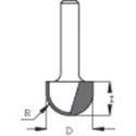 Hålkälsfräs r4,8 d9,5 b6,3 d8