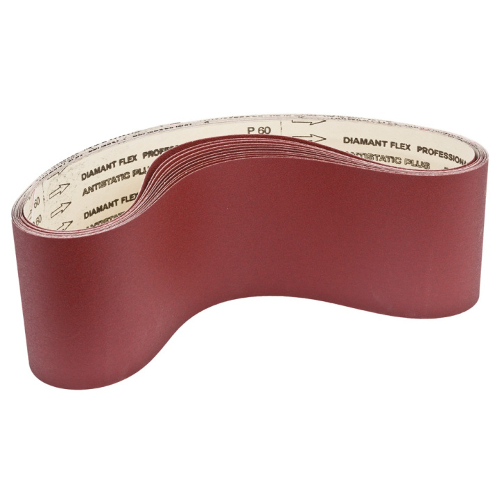 Slipband mått 76 x 2,5 cm - för trä, antal 10st slipband i gruppen Maskiner / Snickerimaskiner / Verktyg/tillbehör hos Kristers Möbler Maskin AB (34488)