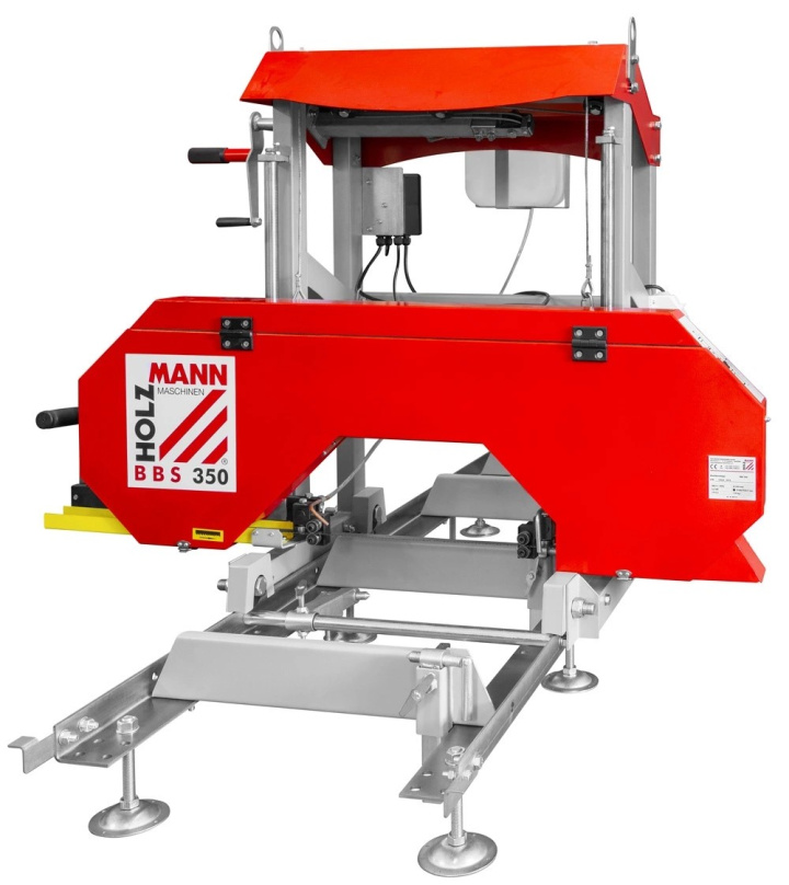 Bandsåg för trävaror & timmerstockar modell BBS350 i gruppen Maskiner / Snickerimaskiner / Sågverksmaskiner hos Kristers Möbler Maskin AB (36703)