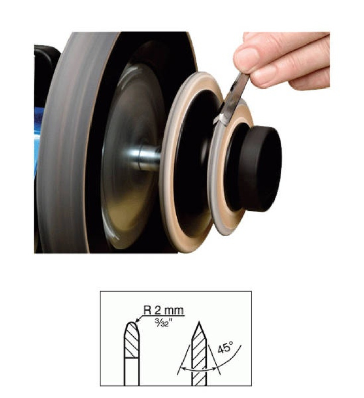 Tillbehörsskivor med smalare profiler i gruppen Maskiner / Metallmaskiner / Slipmaskiner hos Kristers Möbler Maskin AB (36798)